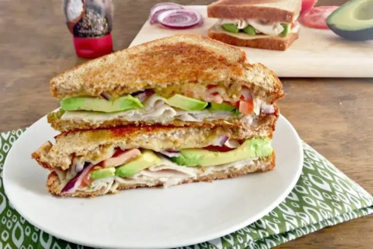 Vegan Turkey and Avocado Sandwich